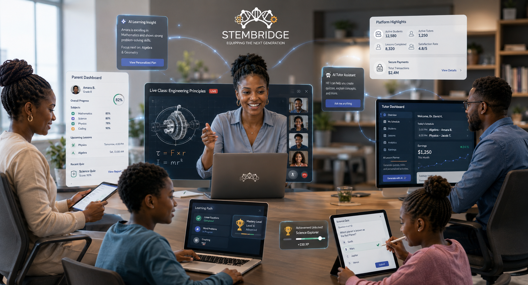 STEMBridge — Global STEM Education Platform